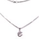 925 Sterling Silver Dolphin Pendant with Box Chain